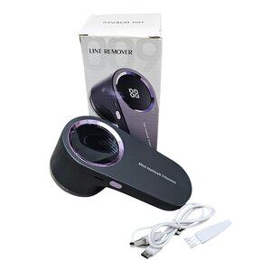 Digital Display USB Rechargeable New Portable Fabric Lint Shaver
